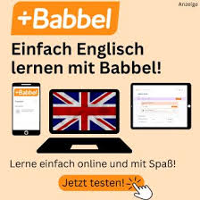 englisch lernen mit babbel